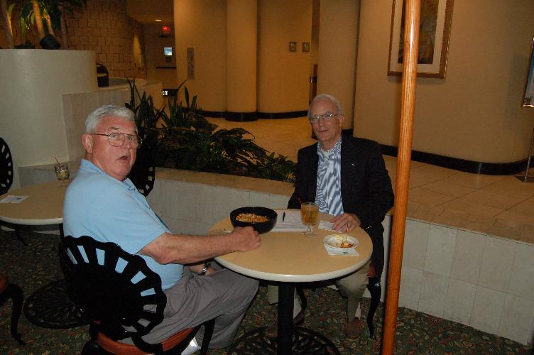 Co-chair Bill Roland and Bob Lilley